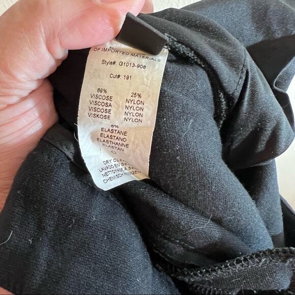 Revolve GBTSO Getting Back To Square One Hybrid Jogger Pants Sz XS Black - Picture 7 of 8